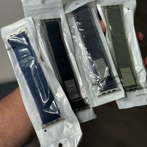 Apple Watch Nylon Sport Loop Band 42/44/45/49mm Multiple Colors